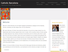 Tablet Screenshot of catholicbarcelona.com